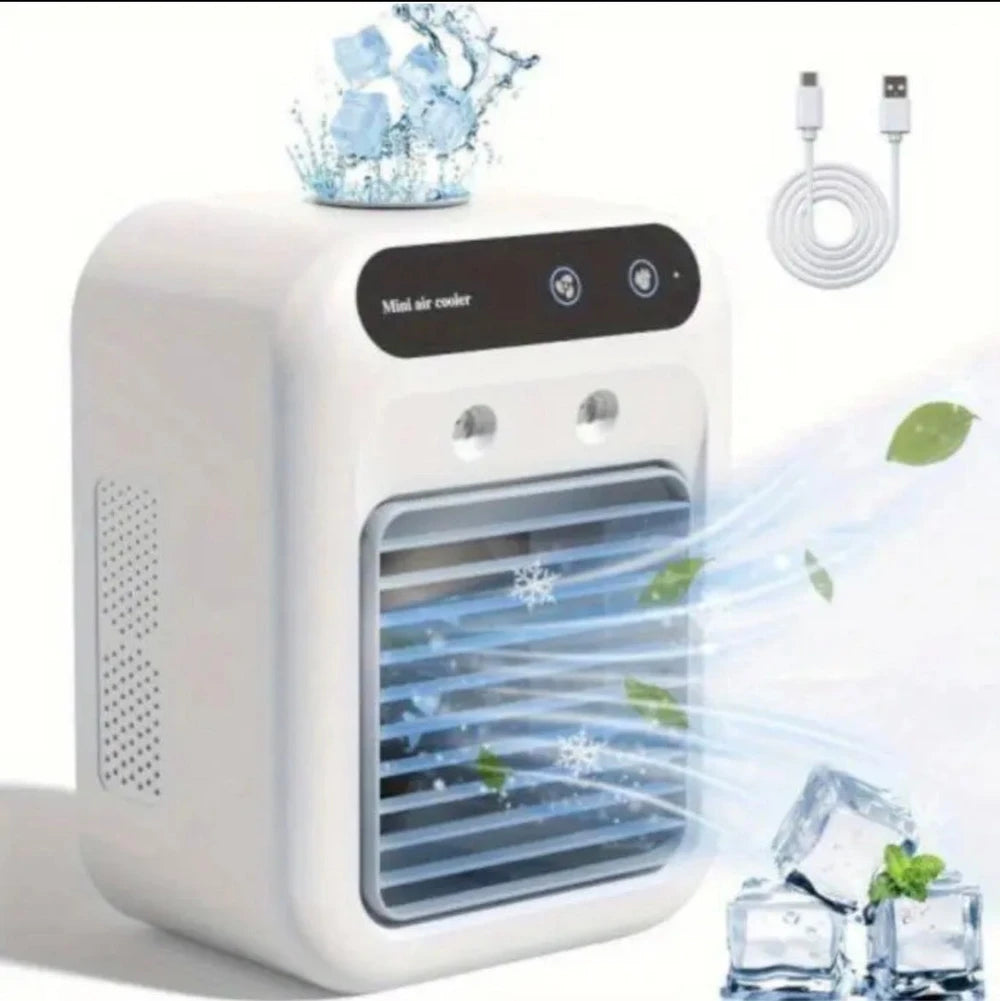 Compact Air Conditioning Fan