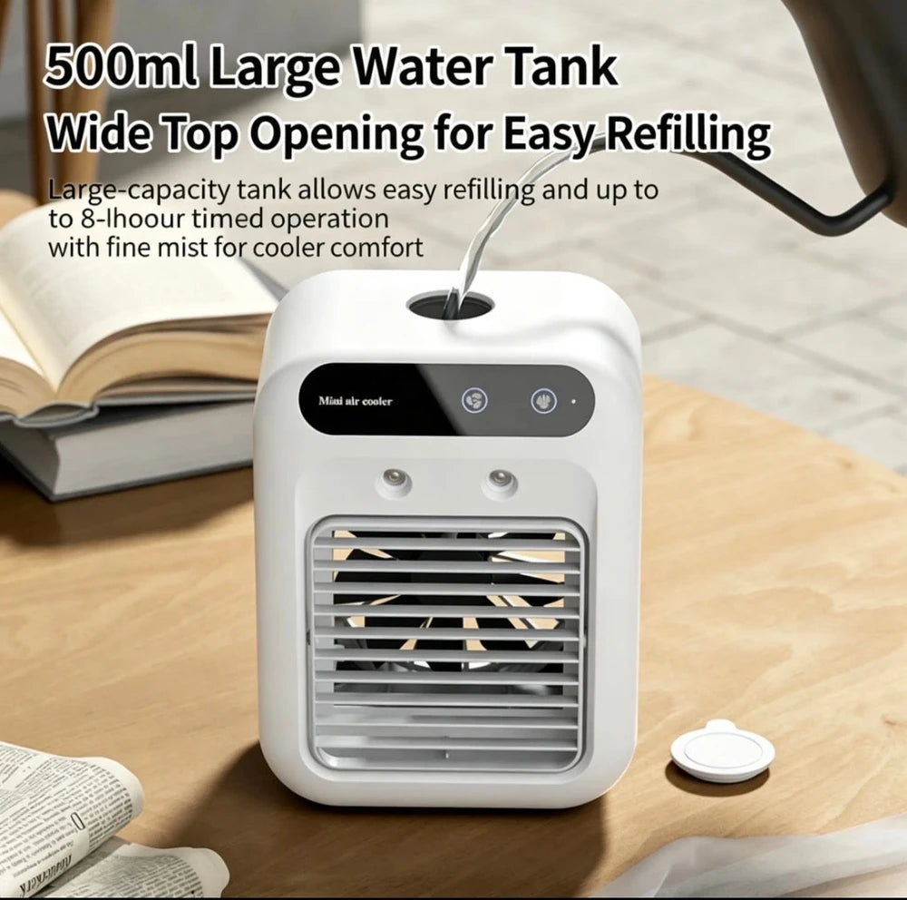 Compact Air Conditioning Fan