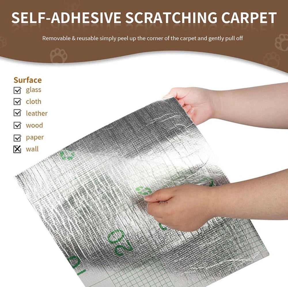 Self Adhesive Carpet Cat Scratch Board