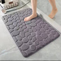 Cobblestone Designed Bathroom Mat